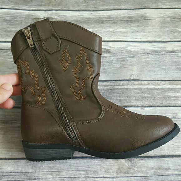 Cat & Jack Shoes Cat Jack Toddler Boys Ollie Cowboy Western Boots Poshmark